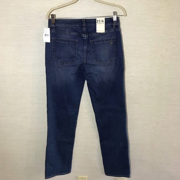 NWT Vince Camuto Medium Wash Straight Jeans Sz27/4 - Picture 5 of 6